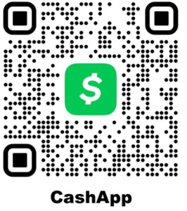 Bug Boys CashApp payment QR code
